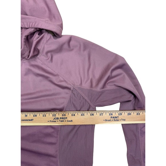 Fabletics Alecia Pullover Lightweight Performance Hoodie in Pink Rouge Small - Picture 13 of 14